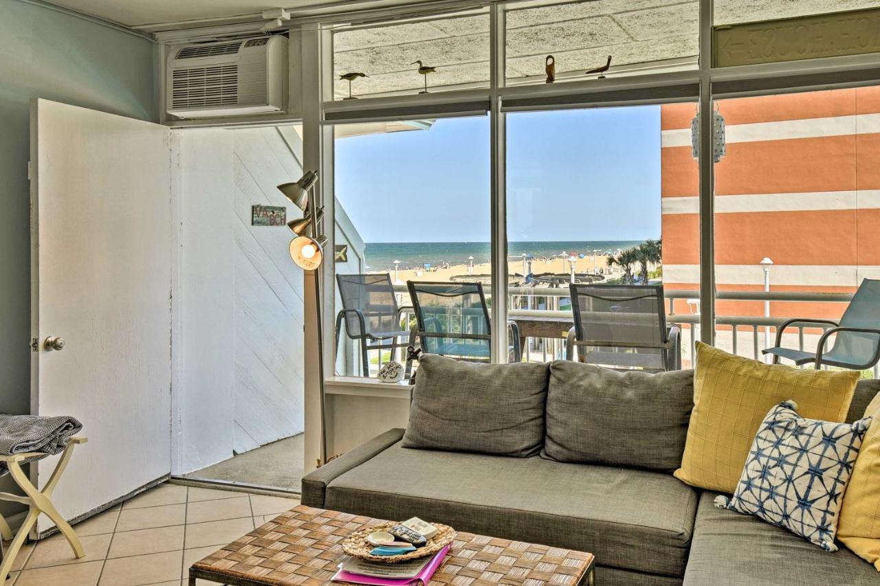 Oceanfront Resort Studio On Virginia Beach! Buitenkant foto