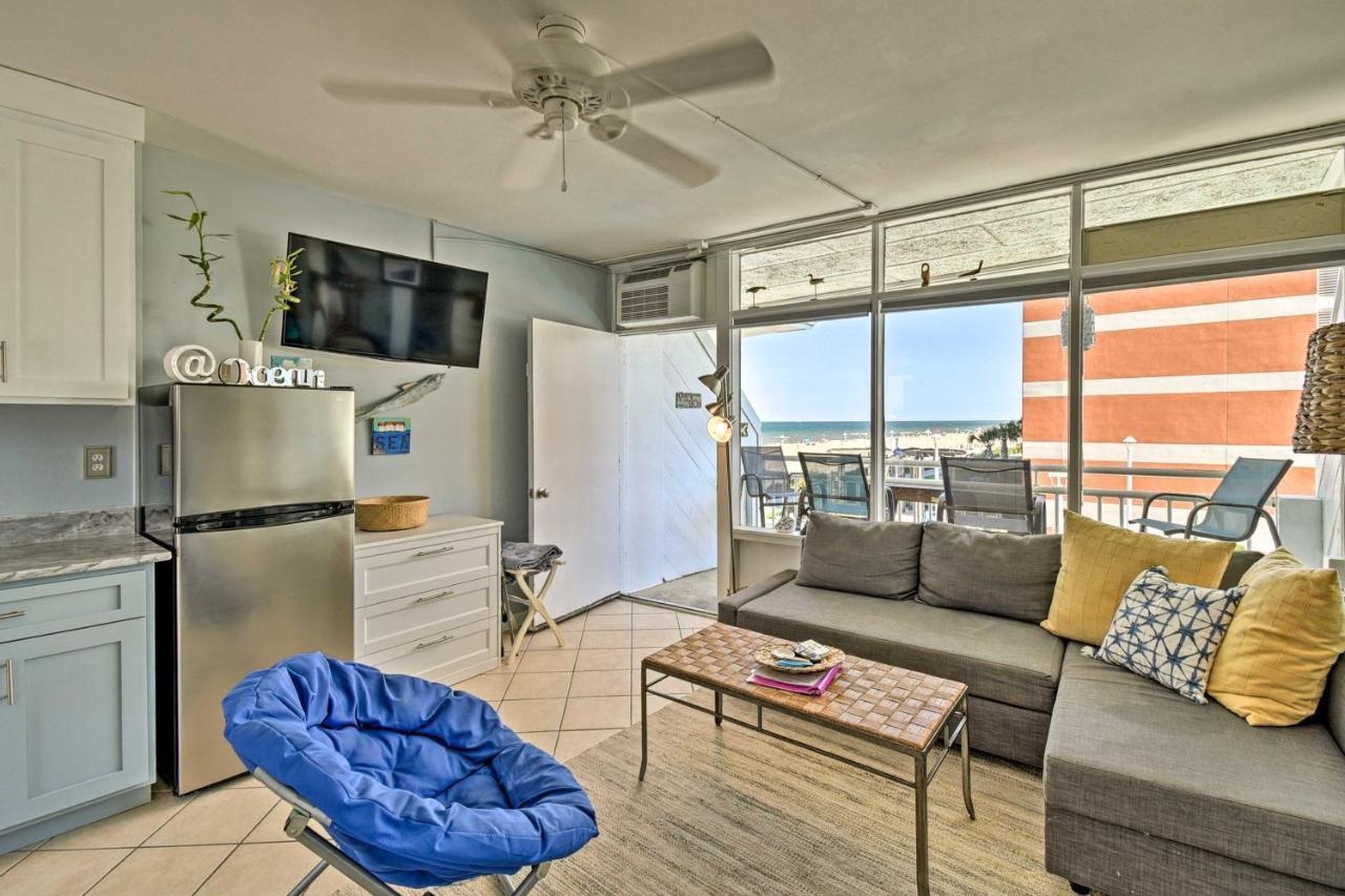 Oceanfront Resort Studio On Virginia Beach! Buitenkant foto
